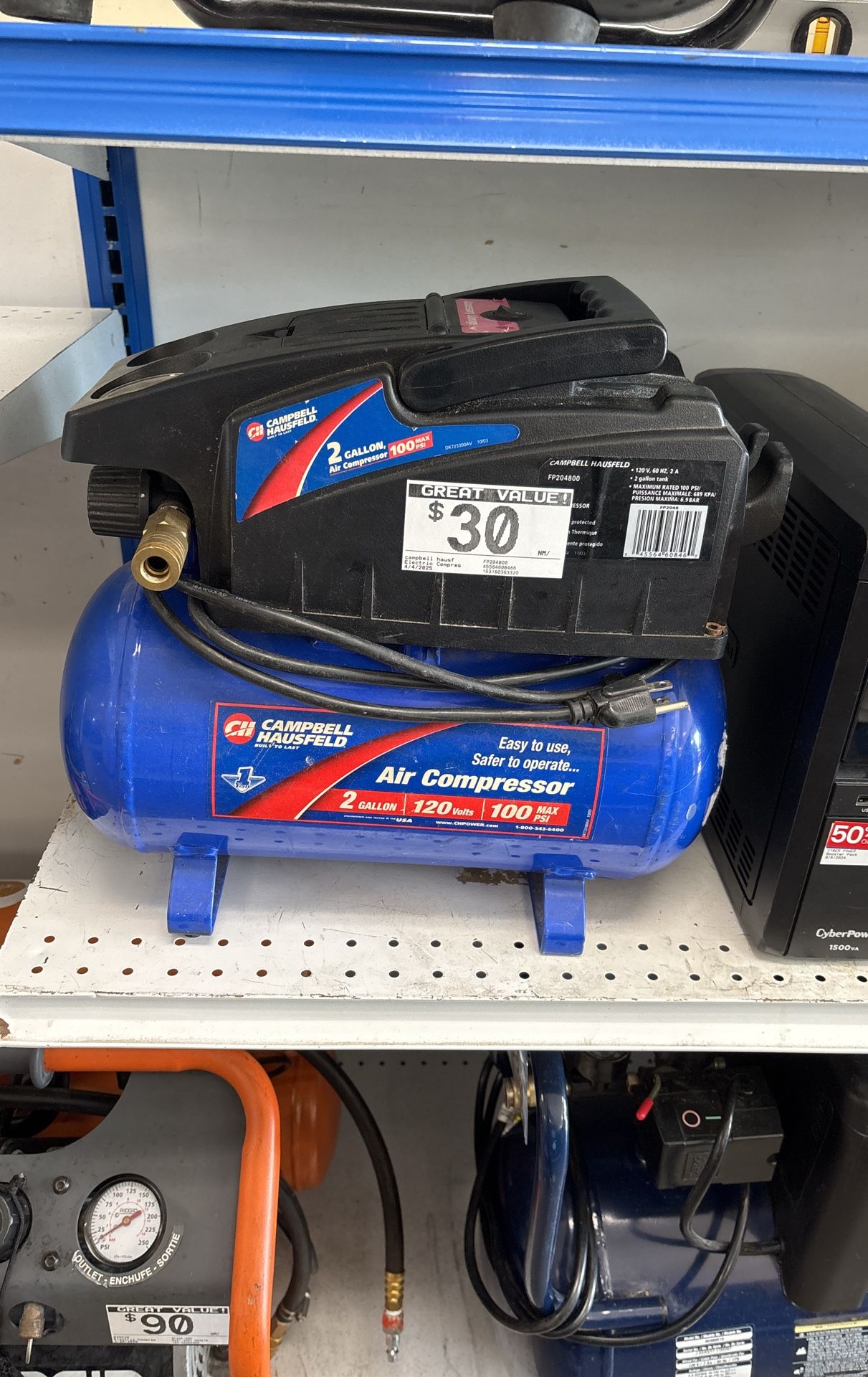 2 Gallon Air Compressor