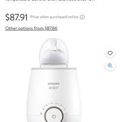 Phillips Avent Bottle Warmer