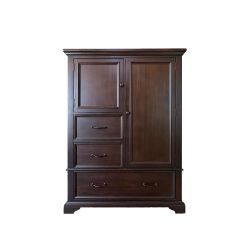 Solid Wood Dresser with Soft-Closing Drawers 46x64x18