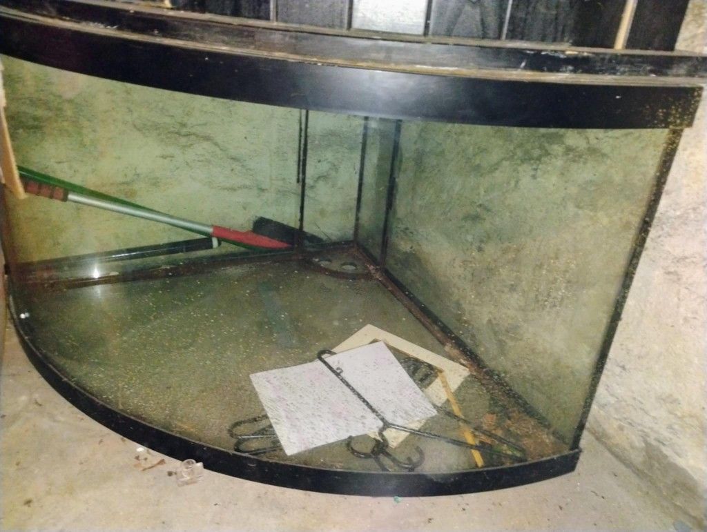 Cornered Tank ( Fresh Or Salt Water Fish)