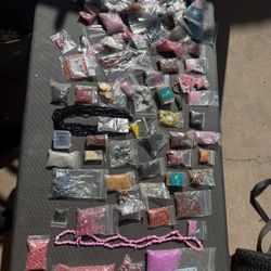 Huge Lot Of Bracelet / Necklace Beads
