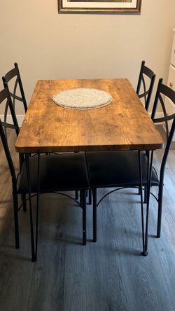 Dining table with 4 chairs