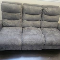 Charcoal Gray Sofa And Loveseat