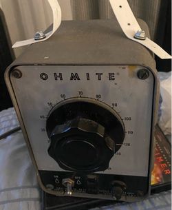 Ohmite VT8-F Variable Transformer 7.5 Amps 140 Volts