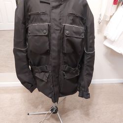 XL Motorcycle Jacket And Gloves