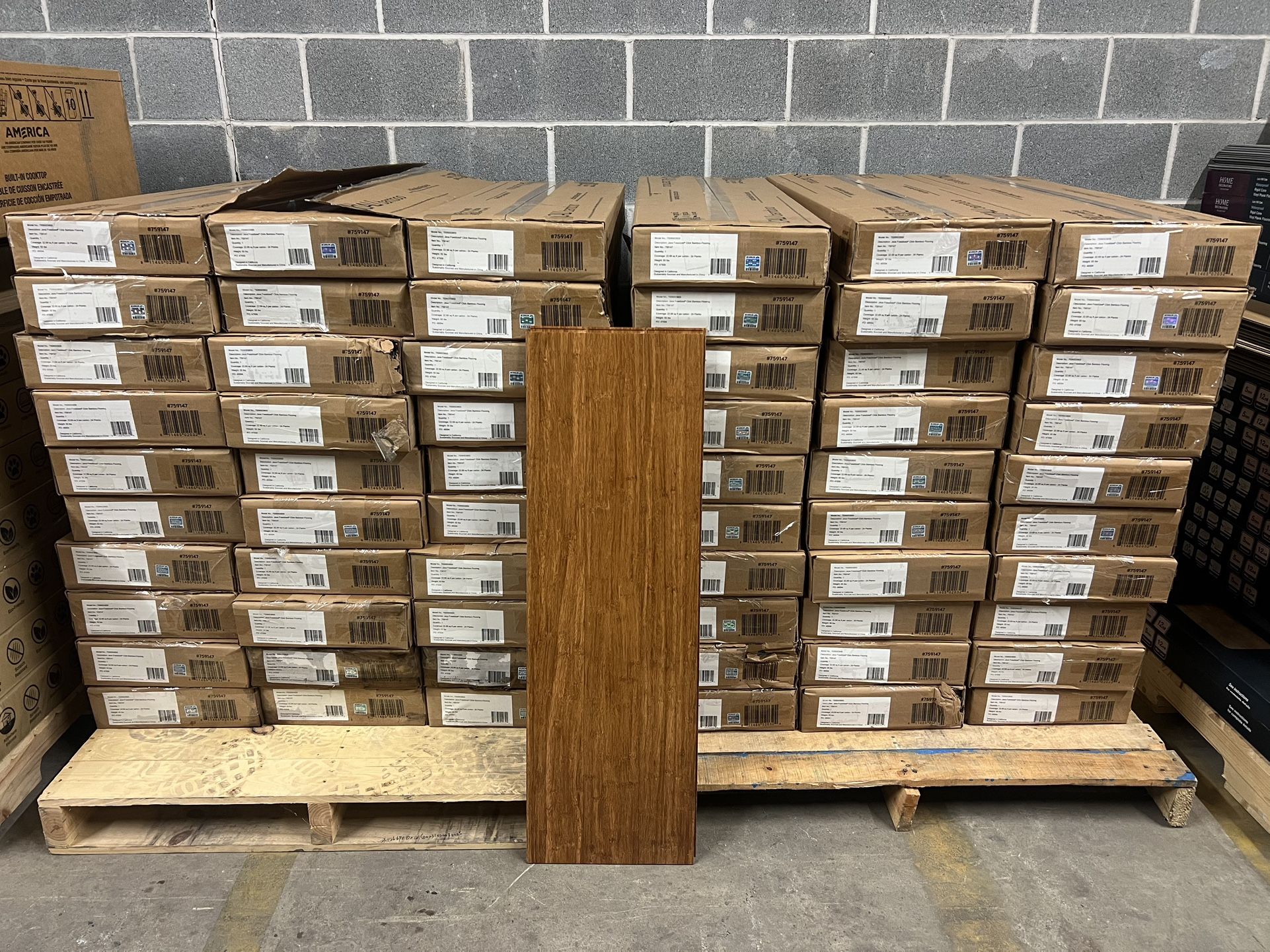 CALI Fossilized Java Bamboo Water Resistant Solid Hardwood Flooring