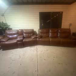 Couch and love seat