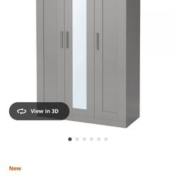 IKEA Wardrobe In Gray