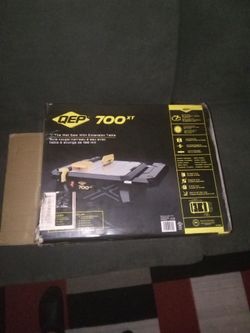 QEP 700xt 7" tile wet saw