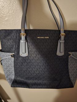 Blue Mk Logo Purse