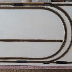 HO Train Board 4'x8' Track Layout.