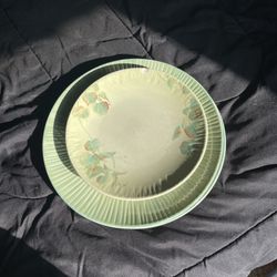 German Plate Set 2 Dinner Plates & 1 Salad Plate 