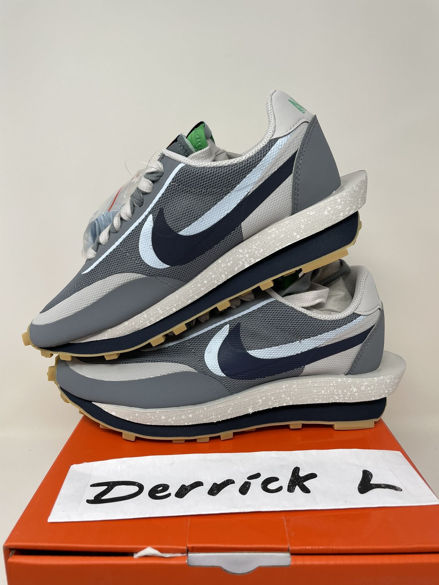 Nike LD Waffle sacai CLOT Kiss Of Death 2 Size 6.5 9 And 9.5 Men Cool