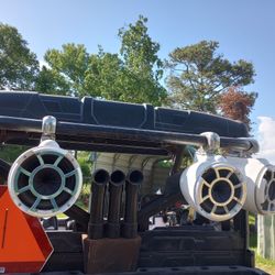 Wetsounds Speaker Set Up 8 Inch And Amplifier 