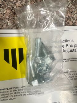 Whiteline Adjustable Camber Ball Joints – New – Honda Civic 2015+ Si/Sport