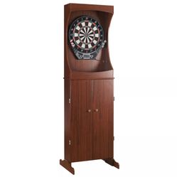 Solid Wood Dartboard Cabinet