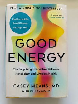 Good Energy - Casey Means Book NEW