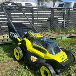 RYOBI 40V HP Brushless 20 in. Cordless Electric Battery Walk Behind Self-Propelled Lawn Mower (Tool Only