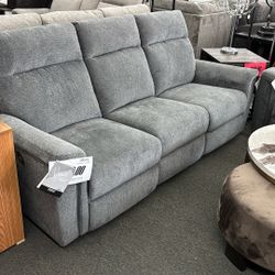 Power reclining sofa