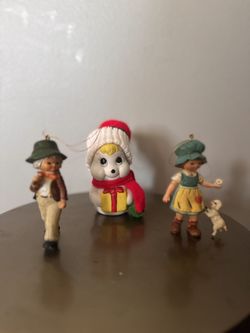 Vintage Christmas ornaments 