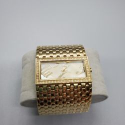 Rocawear Gold Tone 40mm Womens Watch