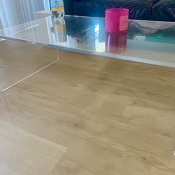 Acrylic Waterfall Coffee Table