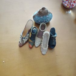 Vintage Miniature Shoes