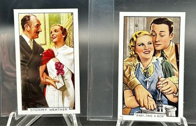 1935 & 1936 Movie Card (mini) Gallaher LTD VIRGINIA HOUSE, LONDON & BELFAST
