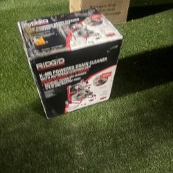 K-400 AutoFeed Drain Cleaning Snake Auger 120-Volt Drum Machine and C-32IW 3/8 in. x 75 ft. Cable + Tool Set & Gloves