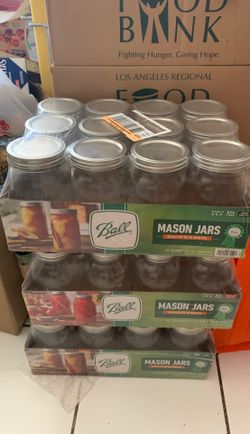 Ball Mason jars 32 or 16 ounces