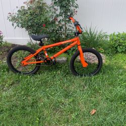 BMX Bike, Orange Color,good Conditions 