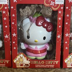 Hello Kitty Christmas Ornaments 