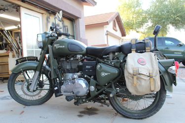 2012 Royal Enfield  classic with sidecar
