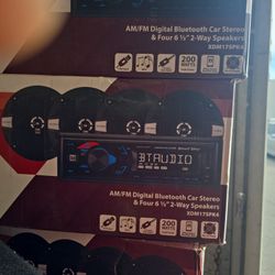 Stereo  Bluetooth And 4 6.5 Spesker 