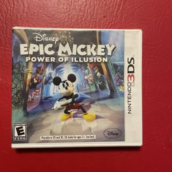 Epic Mickey Power of Illusion for Nintendo 3DS