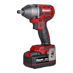 1/2” Cordless Impact Gun Bauer 