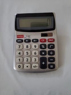 Staples small calculator