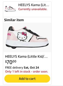 Hello kitty heelys shoes size 12