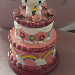 Hello Kitty Cake Jar 