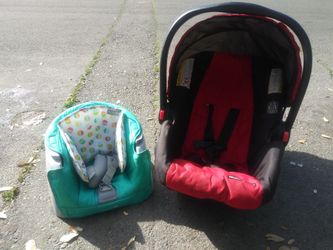 Infent car seat 4 n 1 booster seat with trey