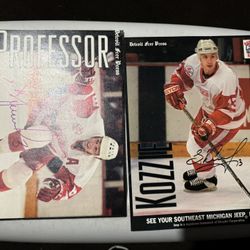Detroit Free Press 8x10 Autographed Photos