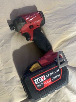 Milwaukee impact not working