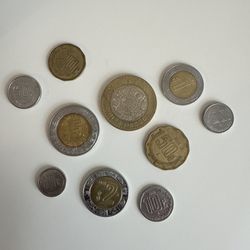 Mexican Coins.
