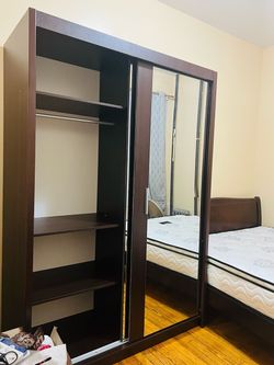 color: cherry.wardrobe (closet/armoire