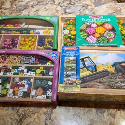 Melissa & Doug Toys Puzzle ,bead Set