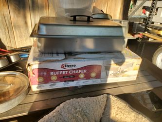 Pan for cooking sterno buffet chafer