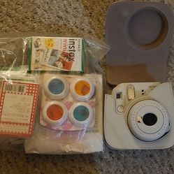 Instax Mini Polaroid 9 with Full Accessories Kit