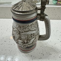 1979 Classic Cars Beer Stein Collectors Item