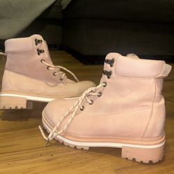 pink ecko red boots
