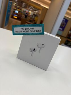 Apple Airpods Pro 2nd Gen Bluetooth Headphones New - Pay $1 today and the rest later!!